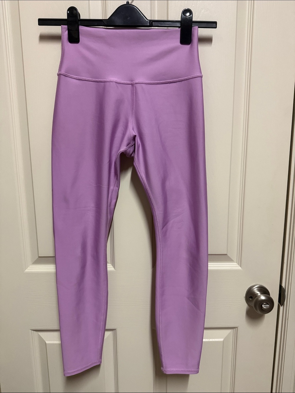 Alo yoga 7/8 high-waist airlift leggings, lilac